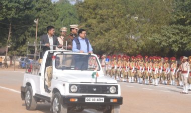 *गणतंत्र दिवस समारोह का अंतिम फुल ड्रेस रिहर्सल,वित्त मंत्री ओपी चौधरी होंगे मुख्य अतिथि*
