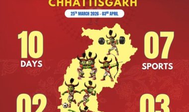 खेलो इंडिया जनजातीय खेल छत्तीसगढ़: पांचवें दिन रायपुर में हॉकी-फुटबॉल और अंबिकापुर में हुए कुश्ती के मुकाबले